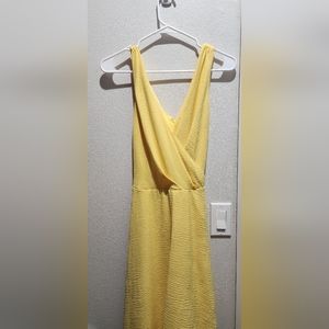 Dkny size 16 yellow dress